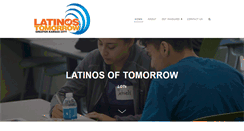 Desktop Screenshot of latinosoftomorrow.com